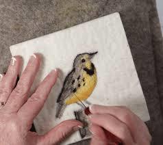 2D Needle Felting